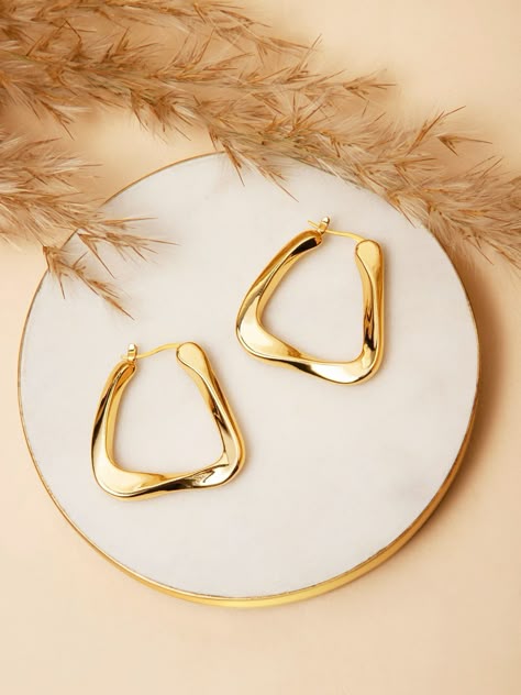 square earring
