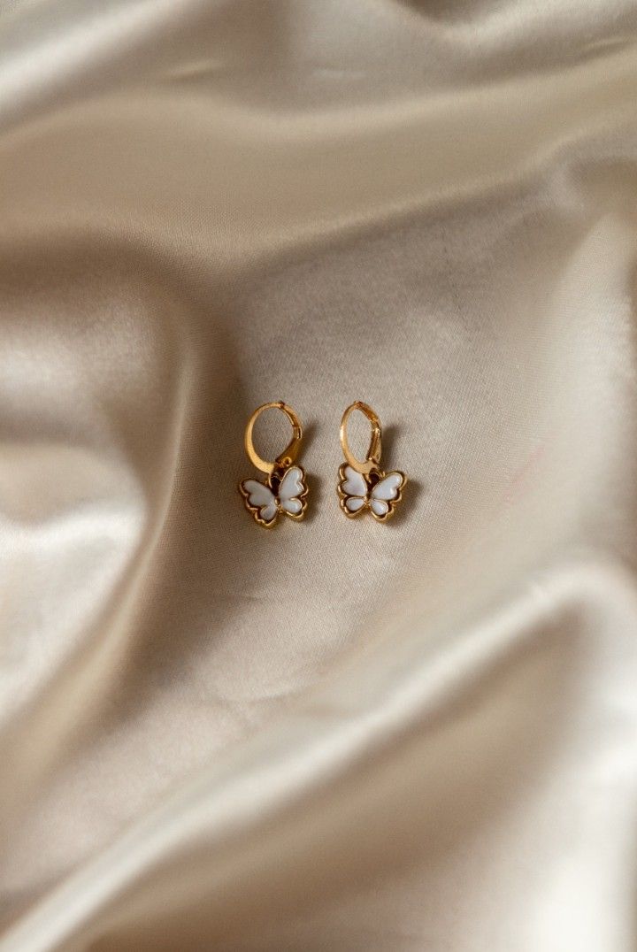 butterfly earring