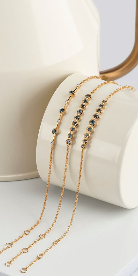 stone studded bracelet